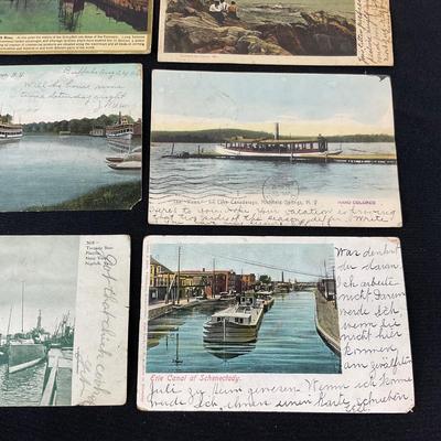 -216- POSTCARD | Assortment Of Lake, Canals, Rivers, & Boats Postcards
