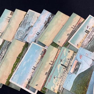 -218- POSTCARD | Assortment of Boat Postcards