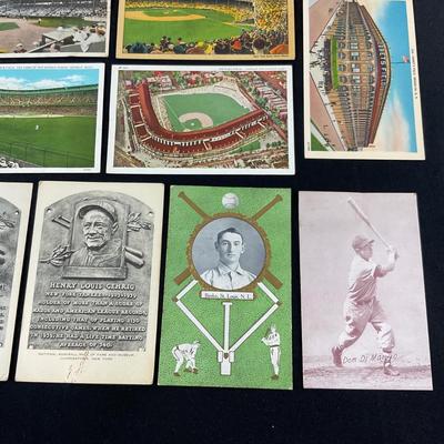 -222- POSTCARD | Assortment Of Baseball Postcards