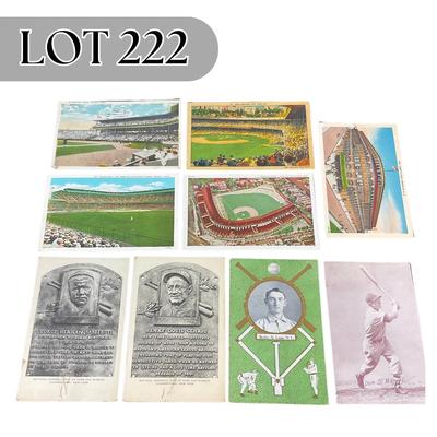 -222- POSTCARD | Assortment Of Baseball Postcards