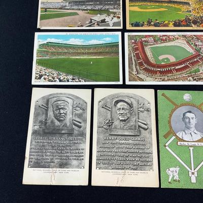 -222- POSTCARD | Assortment Of Baseball Postcards