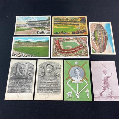 -222- POSTCARD | Assortment Of Baseball Postcards