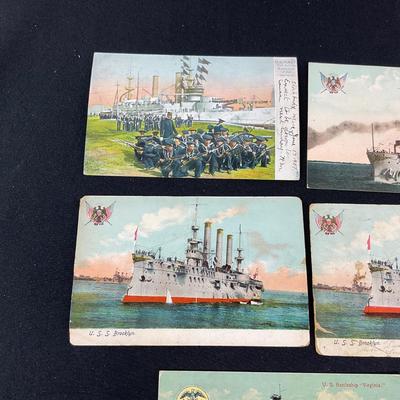 -223- POSTCARD | Assortment Of Military Boat Postcards