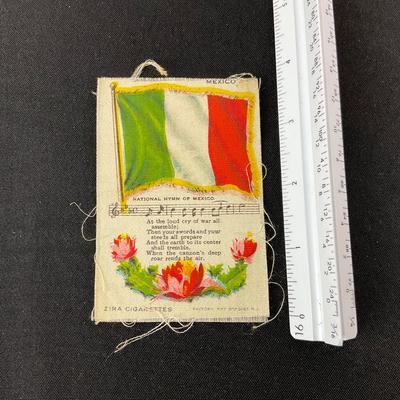 -233- TOBACCO | Mexico National Hymn Of Mexico Zira Cigarette Silk