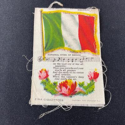 -233- TOBACCO | Mexico National Hymn Of Mexico Zira Cigarette Silk