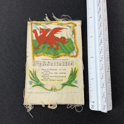 -234- TOBACCO | Patriotic Song Of Wales Nebo Cigarettes Silk