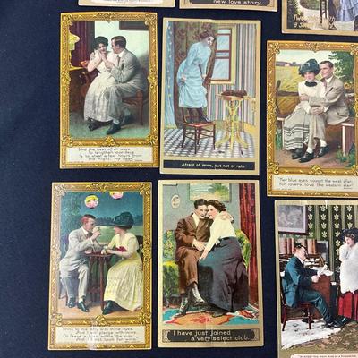 -235- POSTCARD | Assortment Of Lovers Postcards