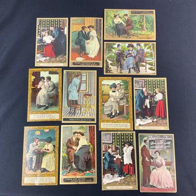 -235- POSTCARD | Assortment Of Lovers Postcards