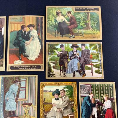 -235- POSTCARD | Assortment Of Lovers Postcards