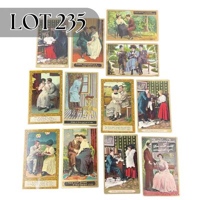 -235- POSTCARD | Assortment Of Lovers Postcards