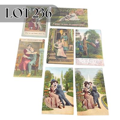 -236- POSTCARD | Assortment Of Lovers Postcards