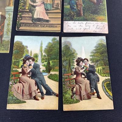 -236- POSTCARD | Assortment Of Lovers Postcards