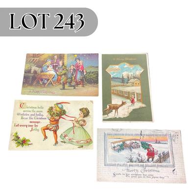 -243- POSTCARD | Assortment Of Christmas Postcards