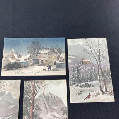 -244- POSTCARD | Assortment Of Germany Christmas Postcards