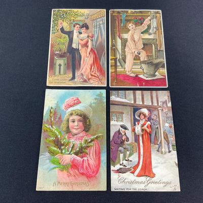 -245- POSTCARD | Assortment Of Christmas Postcards