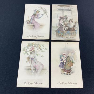 -246- POSTCARD | Assortment Of Austria Christmas Postcards