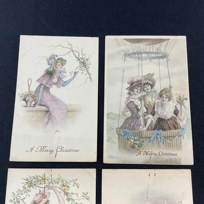 -246- POSTCARD | Assortment Of Austria Christmas Postcards