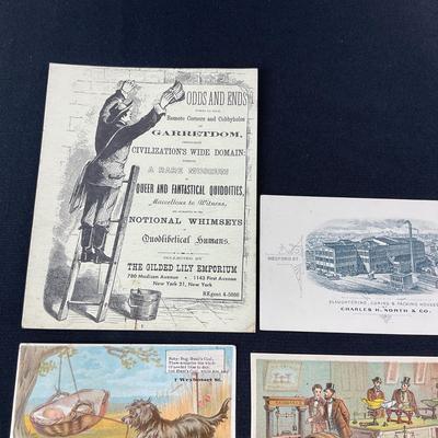 -248- EPHEMERA | Assortment Of Vintage Advertising