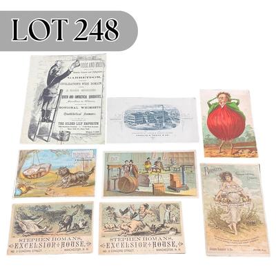 -248- EPHEMERA | Assortment Of Vintage Advertising