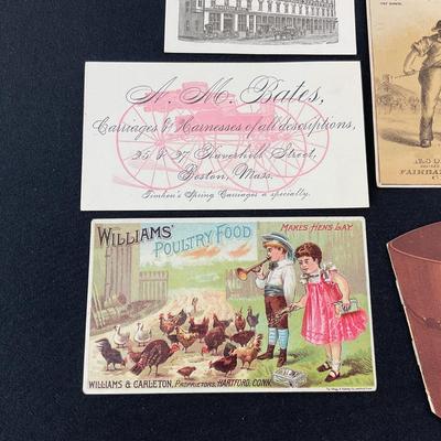 -249- EPHEMERA | Assortment Of Advertising