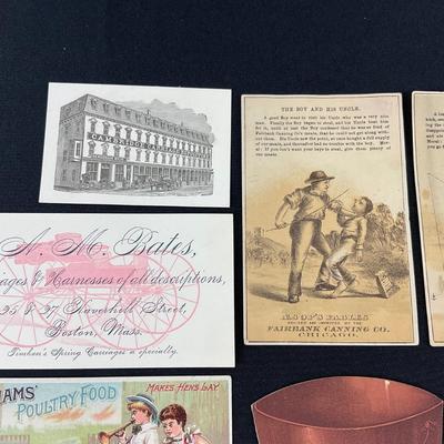 -249- EPHEMERA | Assortment Of Advertising