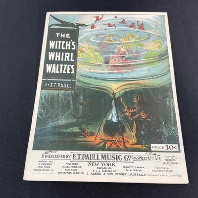 -250- E.T. PAULL | The Witches Whirl Waltzes | Sheet Music