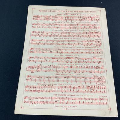-251- E.T. PAULL | New York & Coney Island Cycle March Two Step | Sheet Music