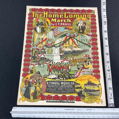 -255- E.T. PAULL | The Homecoming March | Sheet Music