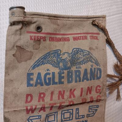 CANVAS EAGLE BRAND WATER BAG