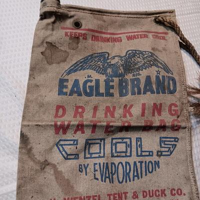 CANVAS EAGLE BRAND WATER BAG
