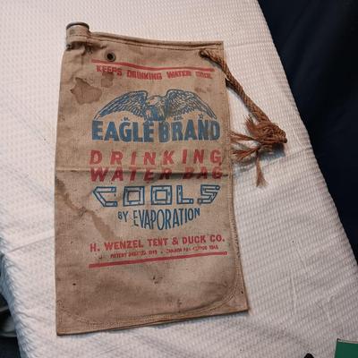CANVAS EAGLE BRAND WATER BAG