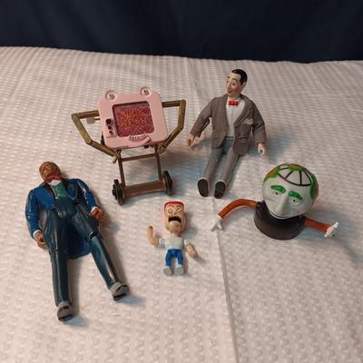 PEE WEE HERMAN ACTION FIGURES, WIND UP TOY WORKS!