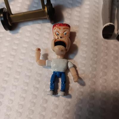 PEE WEE HERMAN ACTION FIGURES, WIND UP TOY WORKS!
