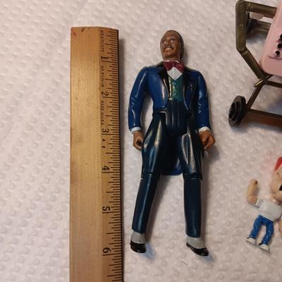 PEE WEE HERMAN ACTION FIGURES, WIND UP TOY WORKS!