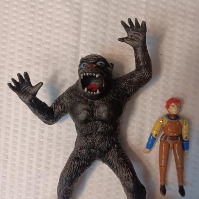 GODZILLA AND OTHER TOY ACTION FIGURES