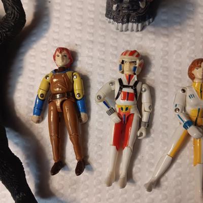 GODZILLA AND OTHER TOY ACTION FIGURES