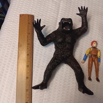 GODZILLA AND OTHER TOY ACTION FIGURES