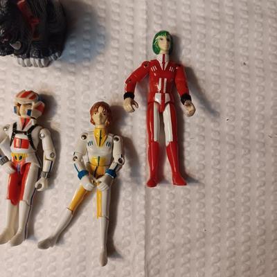 GODZILLA AND OTHER TOY ACTION FIGURES