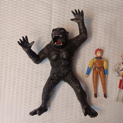 GODZILLA AND OTHER TOY ACTION FIGURES