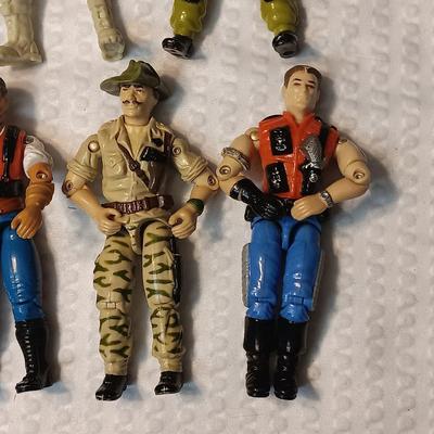 1987 GI JOE ACTION FIGURES 5" TALL