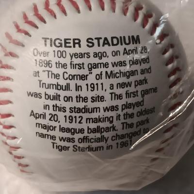 ROCKIES INAUGURAL YEAR AND TIGER STADIUM FINAL GAME BASEBALLS