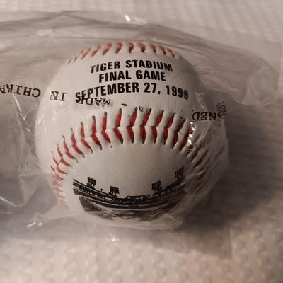 ROCKIES INAUGURAL YEAR AND TIGER STADIUM FINAL GAME BASEBALLS