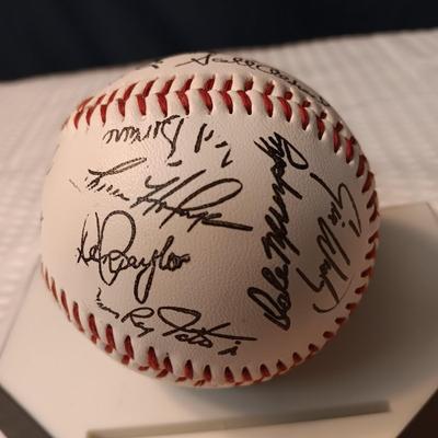 AUTOGRAPHED BASEBALLS