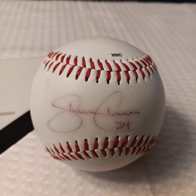 AUTOGRAPHED BASEBALLS