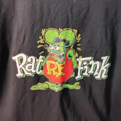 3XL RAT FINK SHIRT AND HAT