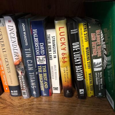 Books - 2 shelves full