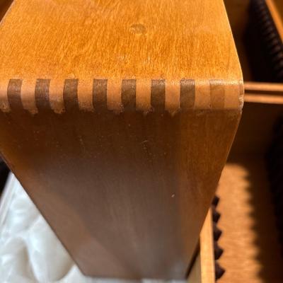 CD holders - wood, very nice