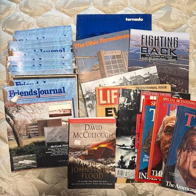 Variety of books & magazines