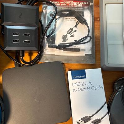 Shredder, power supplies, misc office