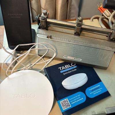 Shredder, power supplies, misc office